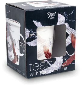 theebeker witte kraanvogel, suiker vrije thee, thee zonder suiker, losse groene thee, thee kopen,