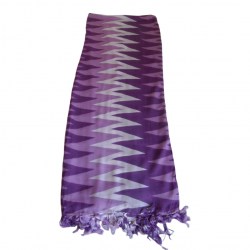 hamamdoek paar wit, hamamkleed paars wit, sauna kleed paars wit, massage kleed paars wit,