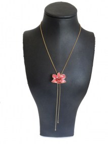 orchidee hanger, orchidee hangertje, orchidee aan ketting,
