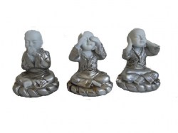 Boeddha horen zien en zwijgen 